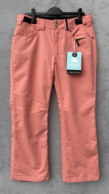 Surfanic Glow Surftex Snow Ski Pants Trousers Women's Size L Pink Winter Sports