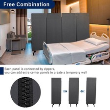 3 Panel Room Divider Privacy Screens Home Office School Separator Freestanding