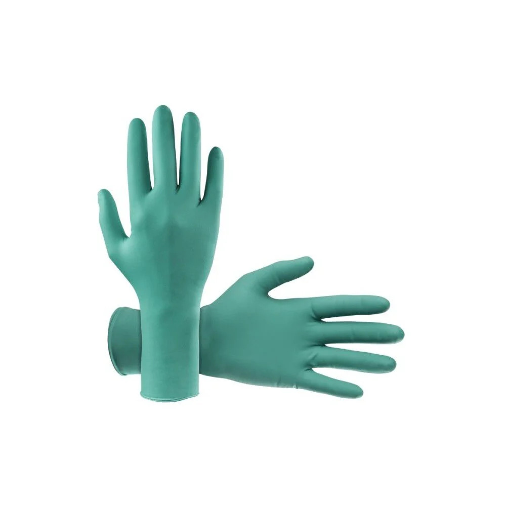 Одноразовые перчатки из хлоропрена Sas Safety, бирюзовые, 2X-большие, 50 карат