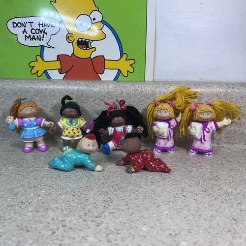 Vtg 1985 Cabbage Patch Kids CPK Avon Exclusive Figure lot of 7
