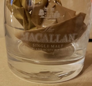 MACALLAN SINGLE MALT WHISKY GLASS