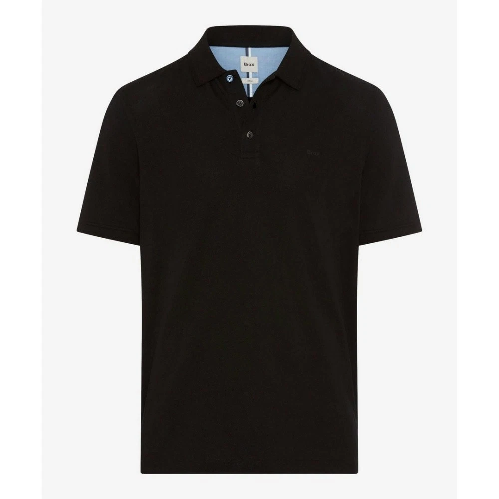 Brax Poloshirt Hombre Pete Regular Fit Negro 204500 70426000 02