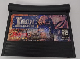 (MA2) Iron Soldier (Atari Jaguar, 1994) Video Game (Cartridge, Box, Manual)