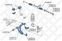 Stellox Querlenker RadaufhäNgung Vorne Rechts FüR Fiat Doblo 119 223 178 178BX