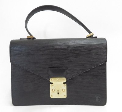 echt Louis Vuitton Epi Concorde Handtasche Aktentasche F#47892