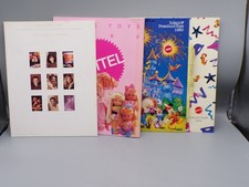 RARE vintage 1990 Mattel toys CATALOG Toyfair LOT Preschool BARBIE Annual Report