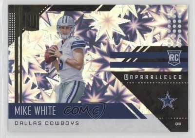 2018 Panini Unparalleled Rookie Impact 29/75 Mike White #244 Rookie RC uk2