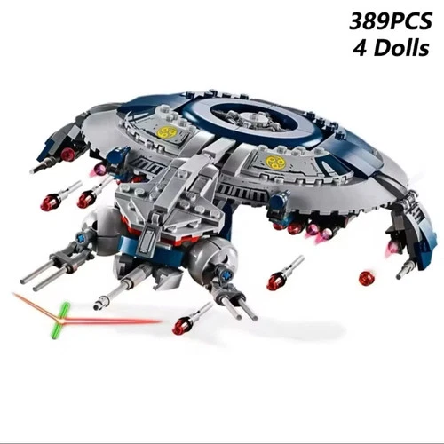 Star Wars Droid Gunship Replica  Set 389 Pieces 4 Figures