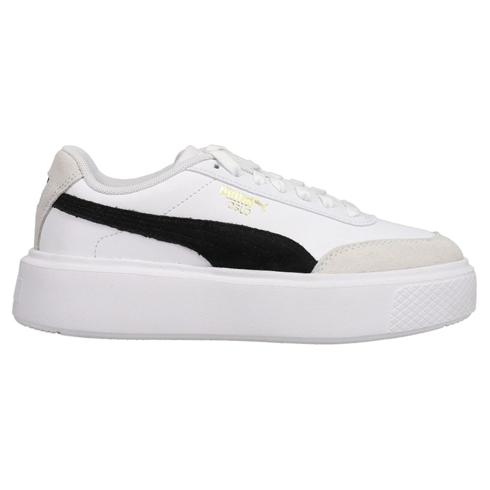 Scarpe casual sneakers PUMA Oslo Maja Archive donna nero bianco 375057 01