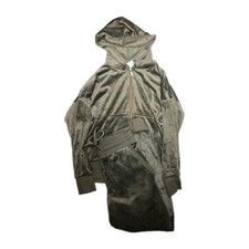 Felina Women's Velour Lounge Set Green Small