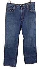 Carhartt Jeans 5 Pocket Loose Fit Straight Leg Cotton see pictures/measurements
