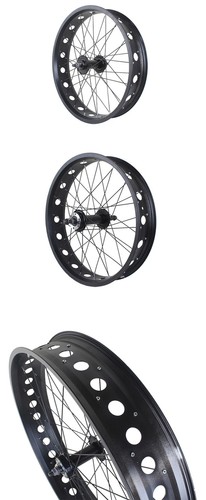 20 24 26 Inch 4.0 Tire Fat Bike Wheel Rim Snow Bike Super-wide Bicycle Wheelset - Picture 22 of 28