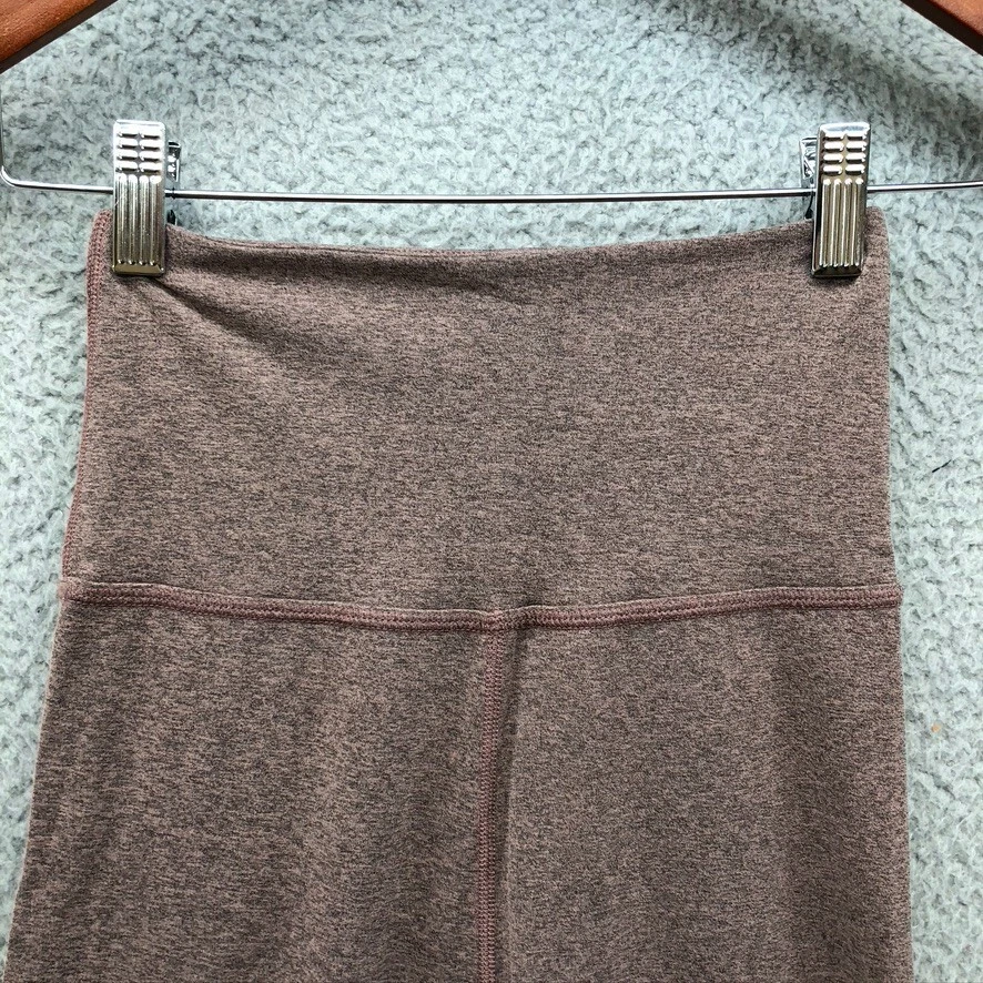 beyond-yoga heathered rose activewear ankle leggings
