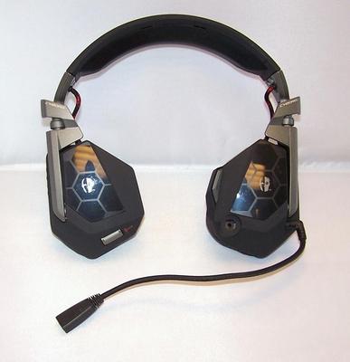 Mad Catz Cyborg F.R.E.Q. FREQ 5 Stereo Gaming Headset for PC Mac Matte Black 