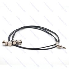 ZOOM F6 Time code cable,ZOOM F6 time code input output line.3.5 audio to 2 BNC