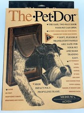 New PetSafe Weather Pet Dog Door Medium Insulation EM-2 13200 40lbs