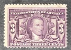 Travelstamps: US Stamps Collection Scott#325 3c Mint Disturbed Gum