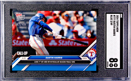 2024 Topps Now 777 Dustin Harris
