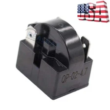 New QP2-4.7 Start Relay PTC for 3Pin Danby Magic Chef Kenmore Refrigerator USA
