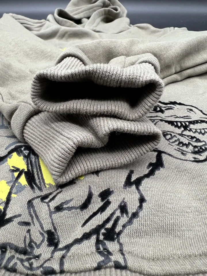 Kids Headquarters Hoodie Dinosaur Toddler Size 5 - Image 4 of 4