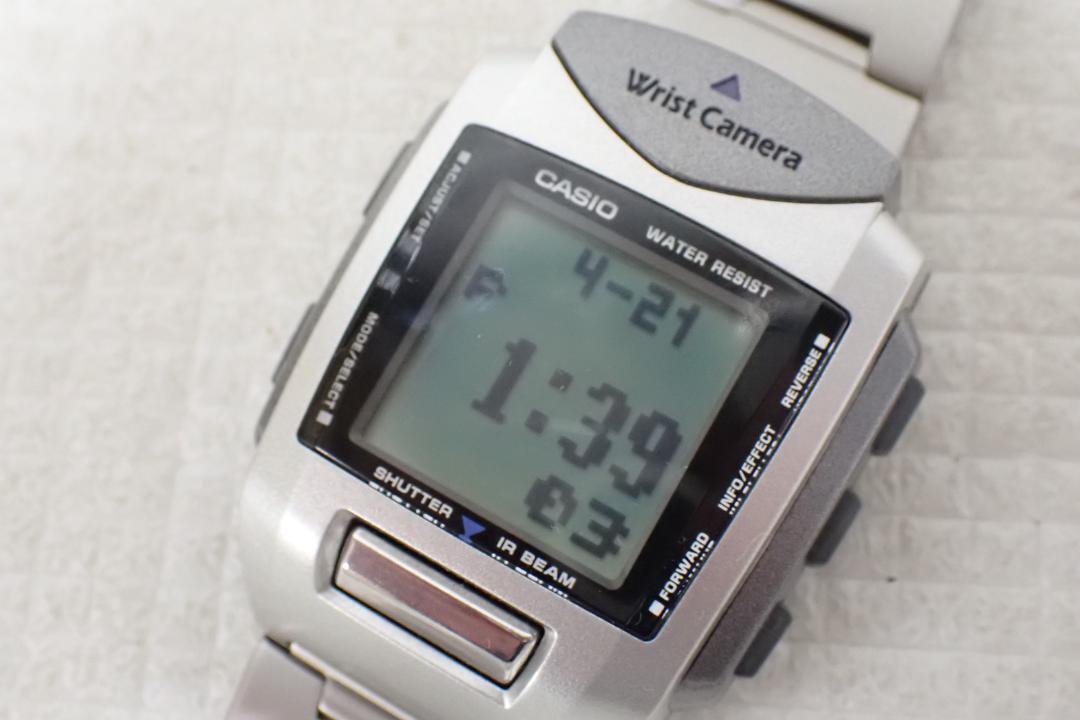 Casio Wrist Camera WQV-1 D2-A Men's Watch Gray Digital