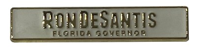 Wholesale Lot of 3 Ron DeSantis Florida Governor Motorcycle Hat Cap Lapel Pin
