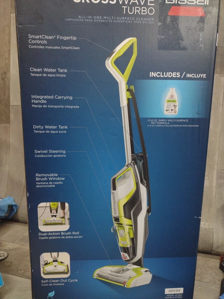 Bissell Crosswave 17852 All-in-One Multi-Surface Cleaner W/1.87Qt Stain & Odor - Image 4 of 4