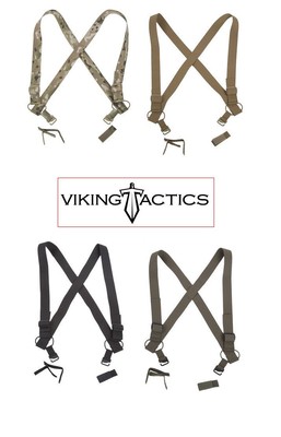 Viking Tactics VTAC Brokos Battle Belt Duty Suspenders - See Menu