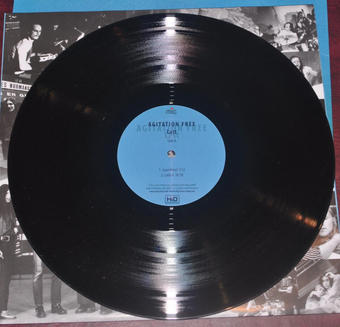 Agitation Free - Last, HiD MIG 2013 LP, originally released