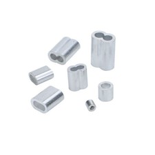 Wire Rope Ferrule Aluminium Ferrules Wire Rope Sleeve 1/2/3/4/5/6/7/ 8/9/10mm