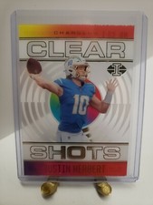 Justin Herbert 2021 Panini Illusions Clear Shots LA Chargers #CS-1