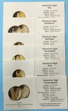 RFN, certyfikat na złote monety 20 euro PTAKI DOMOWE, WYBÓR (R8-1