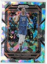 2023 Prizm WNBA Cracked Ice #65 Alyssa Thomas Connecticut Sun Maryland Terps