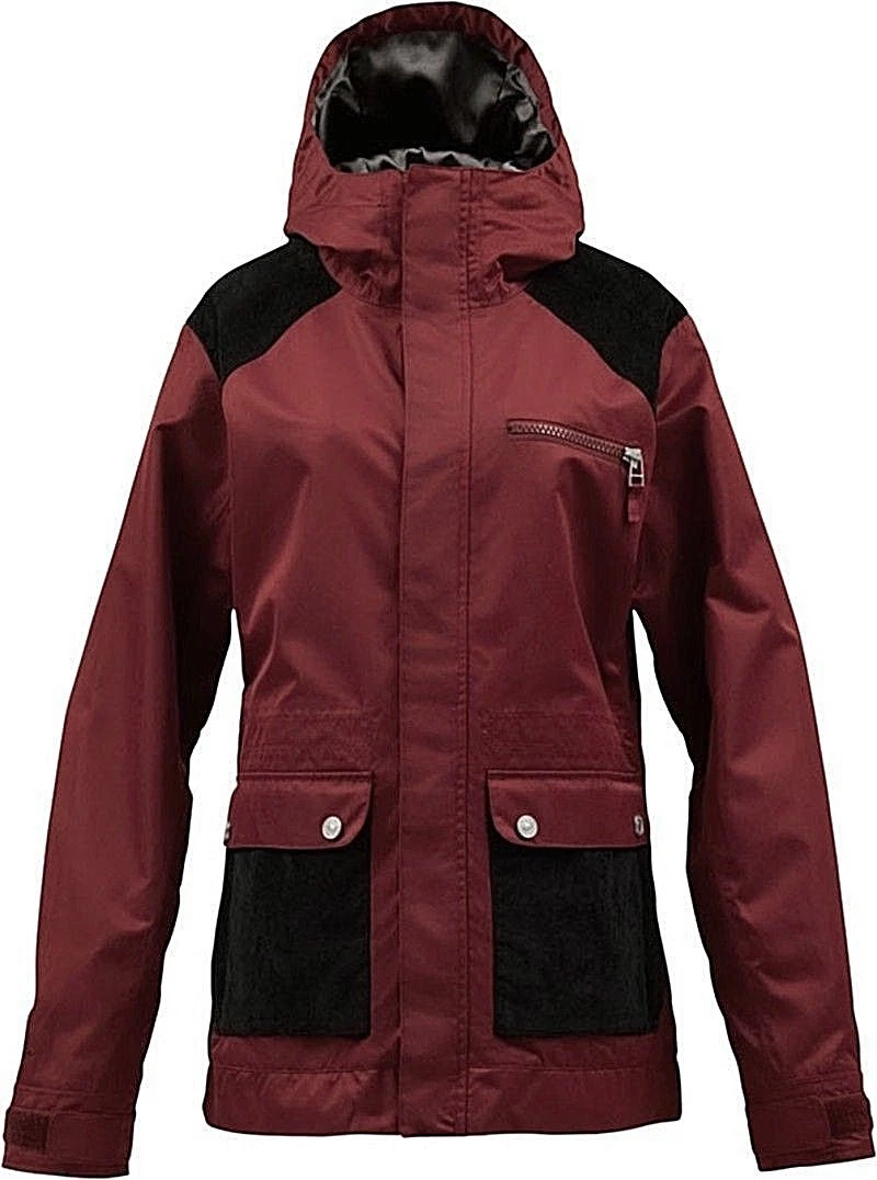 BURTON Women's ASTER Snow Jacket - Biking Red - Large - NWT