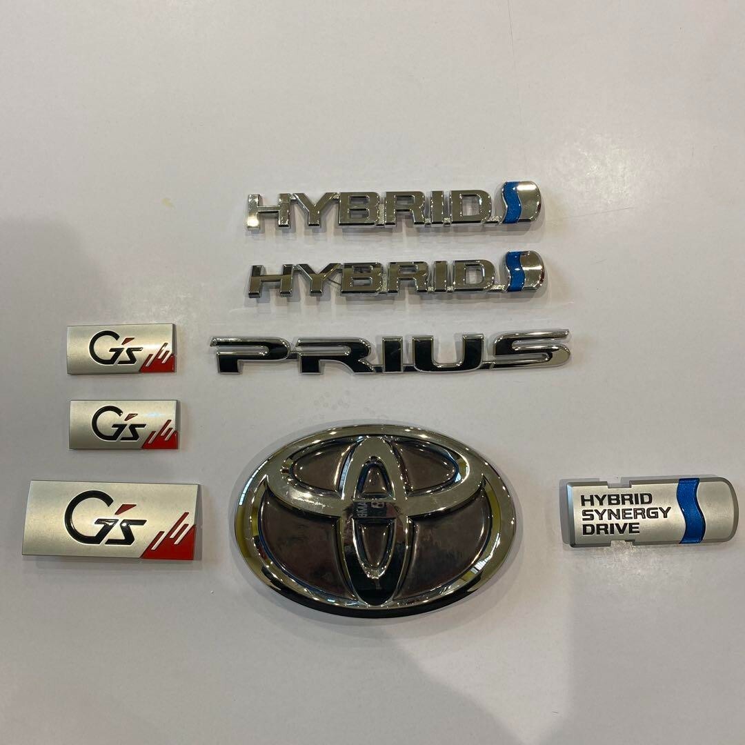 TOYOTA genuine product 30 series Prius G's Emblem set used 2590MT