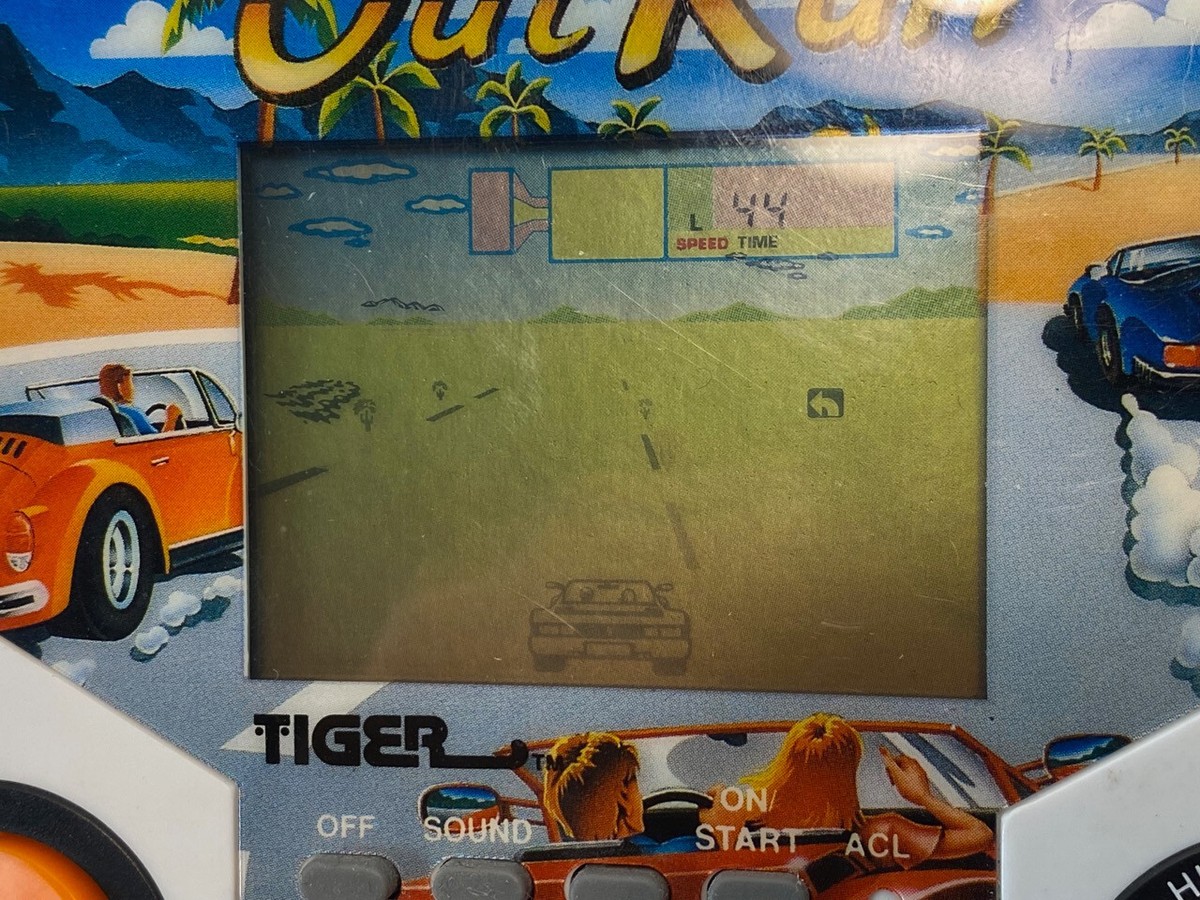 Vintage SEGA Outrun Handheld Video Game 1988 TIGER. Working | eBay