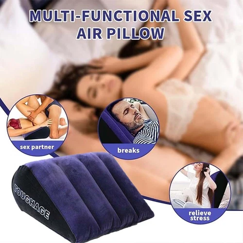 Sex Pillow Position Enhancer Wedge Bondage Furniture Cushion Couples Love Seat - Picture 9 of 24