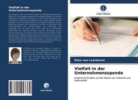 Vielfalt In Der Unternehmensspende | Buch | 9786202943369