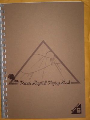 DESERT MAGIC 507 DRYING BOOK BY SHOWGARD -  LARGE 8 1/2 X 11 INCHES