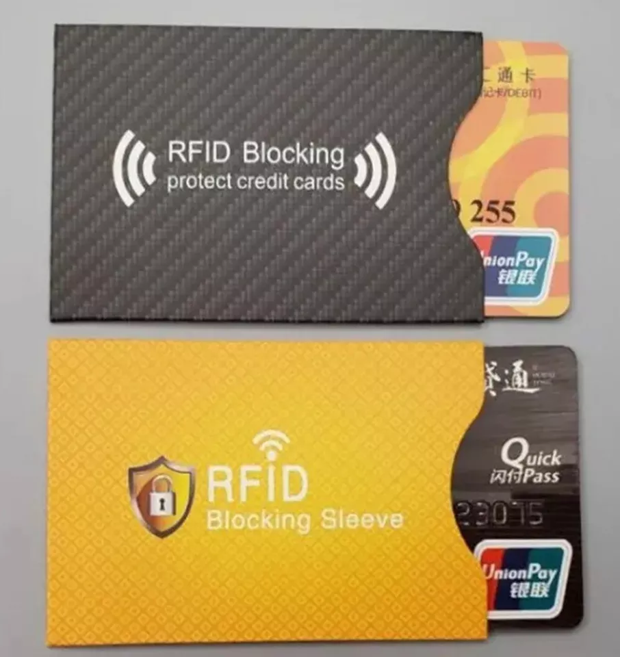 15 RFID Blocking Sleeves – Credit Card Protectors Theft-Resistant Secure Holders - Image 3 of 4