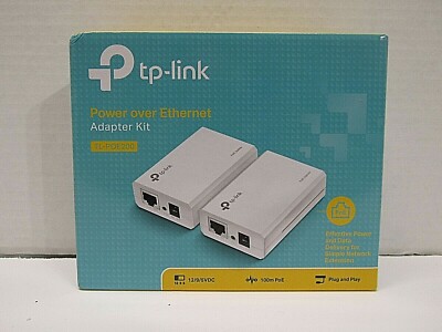 TP-LINK Power over Ethernet Adapter Kit (TL-POE200)
