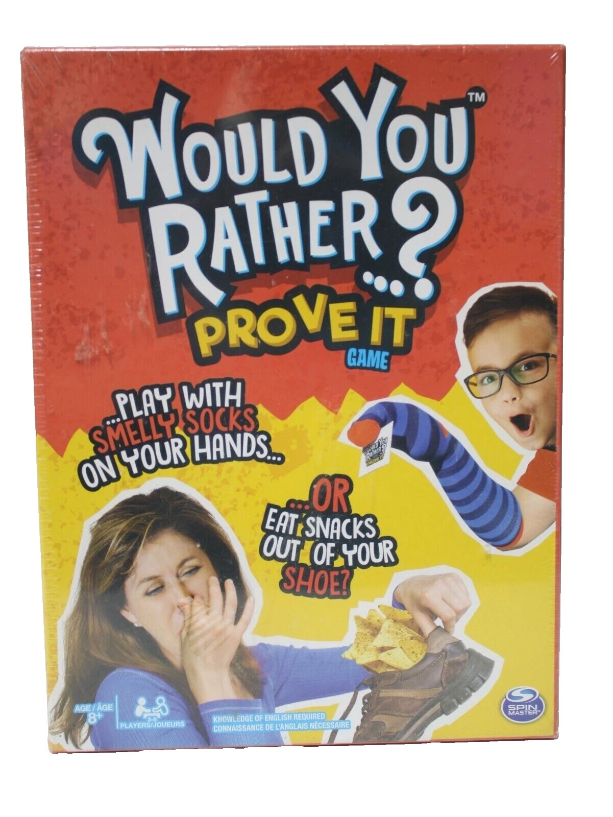 Tarjeta contemporáneo jugadores Spin Master 3 Juegos