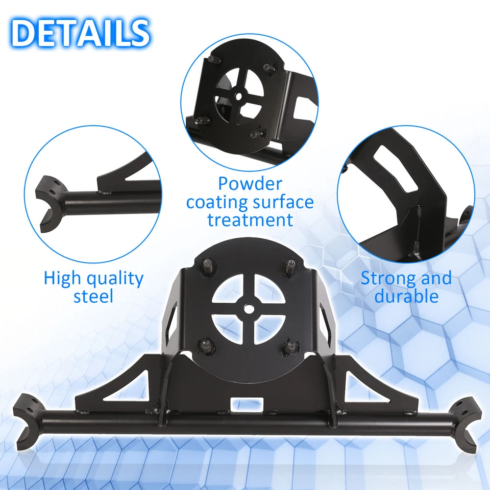 Spare Tire Carrier Mount Rack For POLARIS RZR XP 1000 XP TURBO XP 4 1000 Foto 4 de 4