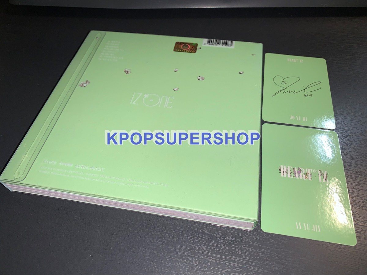 IZ*ONE 2nd Mini Album Heart IZ CD Great Rare Violeta Minju Ver
