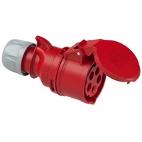 32A Cee Kupplung IP44 5-Polig - Kupplungs Steckdose 32 A 5P 6H Shark Pce 225-6