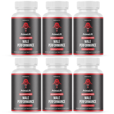 Primalift Male Performance Maximum Power - 6 Bottles