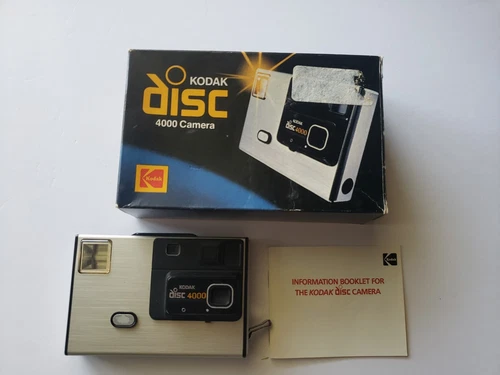 Vintage Kodak Disc 4000 Camera with Original Box (Nice and Clean!!)