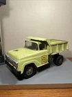 Tonka State Highway Department Pressed Steel Green Dump Truck