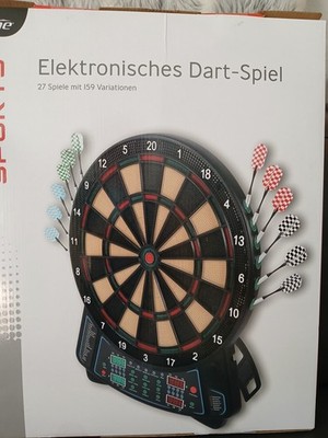 Elektronisches Dart-Spiel Crane plus zusätzliches Softdart-Set mit 3 Pfeilen