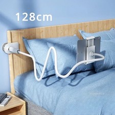 128cm Phone Holder Stand Lazy Bracket Headrest Bed Mount, 360 Flexible Arms